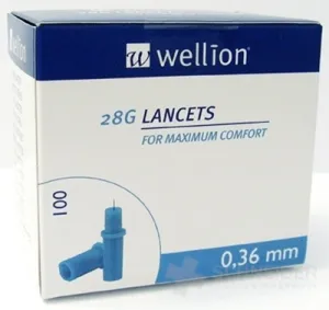Wellion LANCETS 28G – Sterile Lanzette