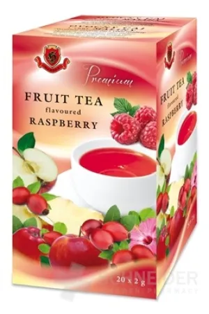 HERBEX Premium-FRUIT-Tee mit HIMBEER-Geschmack