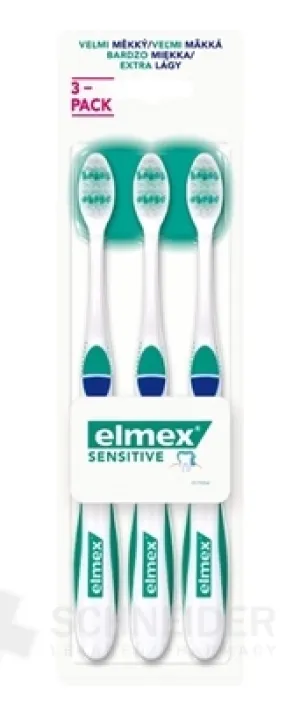 ELMEX SENSITIVE ZAHNBÜRSTE 3ER-PACK