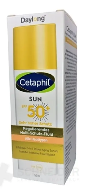 Cetaphil Sonnenschutzfluid LSF 50+ für den ganzen Tag