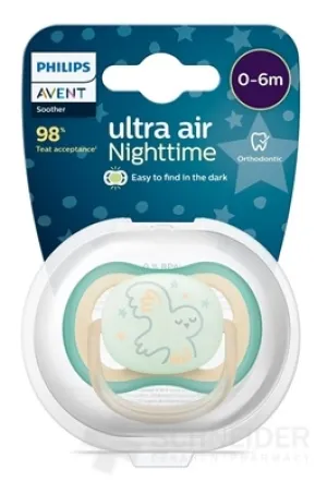 AVENT Schnuller Ultra Air 0-6 Monate Nacht