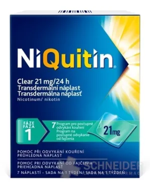 NiQuitin CLEAR 21 mg/24 h