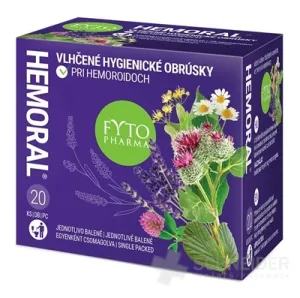 FYTO HEMORAL vlhčené obrúsky