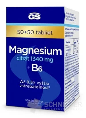 GS Magnesiumcitrat 1340 mg + B6
