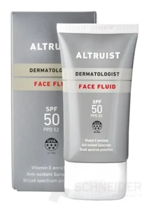 ALTRUIST Gesichtssonnencreme LSF 50