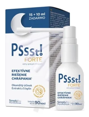 Pssst! FORTE Mundspray gegen Schnarchen