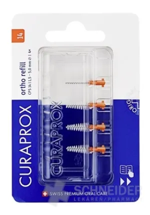 CURAPROX CPS 14 Ortho Nachfüllpackung orange