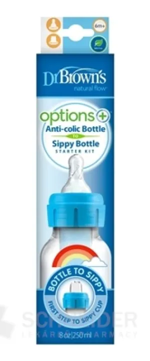 Dr.BROWN'S SÄUGLINGSFLASCHE OPTIONS+ 2V1 250ml