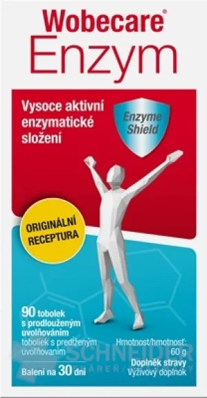 Wobecare Enzym 90 Kapseln.