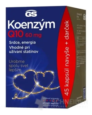 GS Coenzym Q10 60 mg cps. 45+45 Geschenk 2022