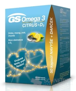 GS Omega 3 CITRUS + D3 Geschenk 2020