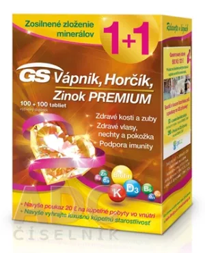 GS Calcium, Magnesium, Zink PREMIUM + Geschenk 2018