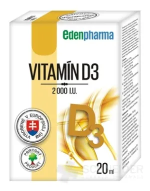 EDENPharma VITAMIN D3 2000 IE