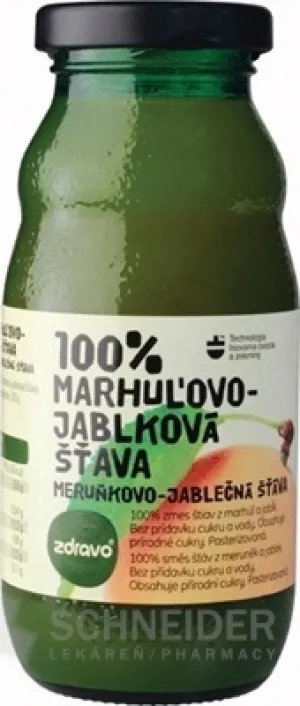 gesunder 100 % APRIKOSEN-APFEL-SAFT