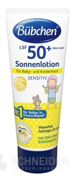 BUBCHEN SUN SONNENLOTION OF50+ SENSITIVE