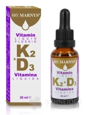 MARNYS Vitamin K2 und D3 flüssig