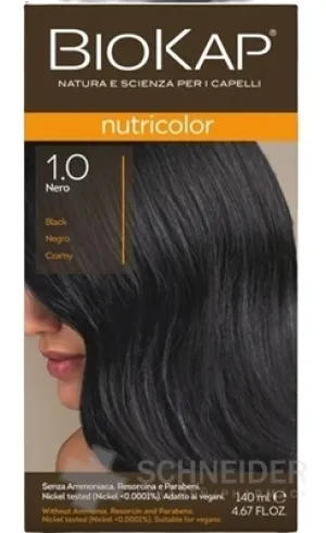BIOKAP nutricolor Haarfarbe 1,0