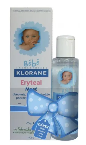 Klorane Bebe Eryteal-Salbe + Mizellenwasser