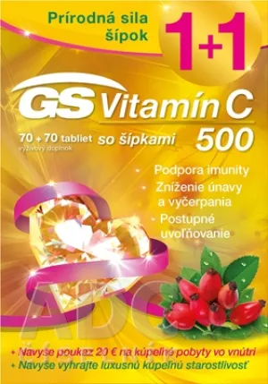 GS Vitamin C 500 mit Pfeilen + Geschenk 2018