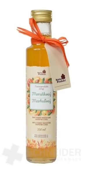 Naturprodukt Hausgemachter Aprikosensirup 250ml