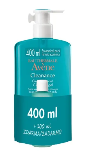 Avene Cleanance Reinigungsgel 400 ml + 100 ml