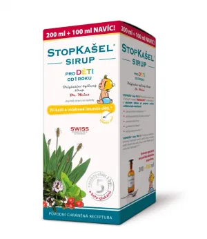 STOP Hustensaft für Kinder - Dr. Weiss 200+100 ml extra