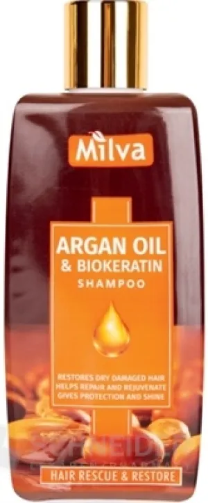 Milva Shampoo mit Arganöl und Biokeratin
