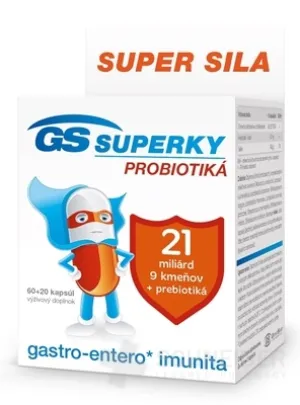 GS Superky probiotika cps. 60+20