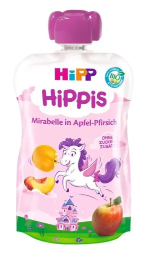 HiPP HiPPis BIO Apfel-Pfirsich-Mirabelka