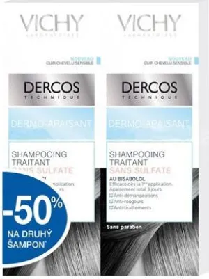 Vichy Dercos Dermo Apaisant Sensitive DUO Shampoo für empfindliche Haut