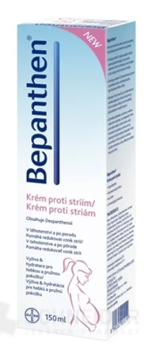 Bepanthen-Creme gegen Dehnungsstreifen
