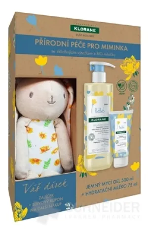 KLORANE BEBE XMASS (Geschenk - Plüschhase)