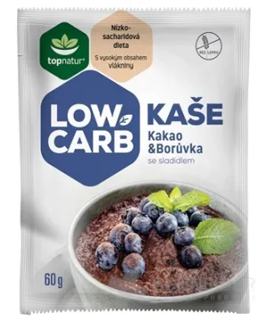 topnatur LOW CARB PUSH Kakao Blaubeere