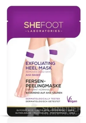 SheFoot Peeling-Maske für Fersen