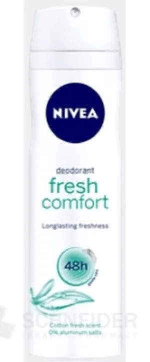 NIVEA DEODORANT SPRAY Fresh Comfort