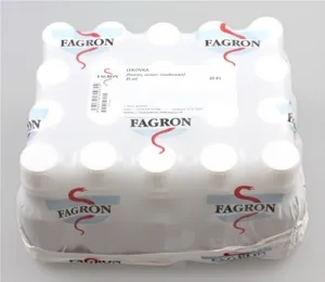 Fläschchen 25 ml braun, verschraubt. Kappe - FAGRON