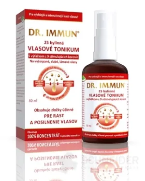 DR. IMMUN Haarwasser mit Extrakt aus 9 Gewürzen
