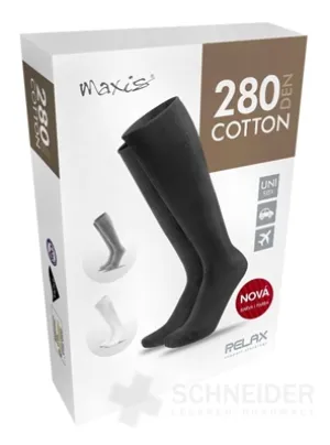 MAXIS RELAX COTTON 280 DEN Wadenstrümpfe