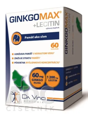 GinkgoMax+Lecithin Da Vinci 60 Tab.