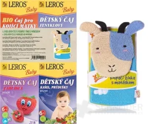 LEROS BABY 4 TEES UND BIO-WASCHPUPPE