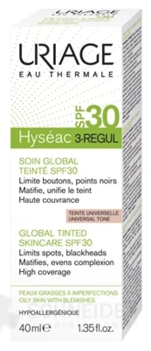 URIAGE HYSEAC 3-REGUL SPF30 UNI