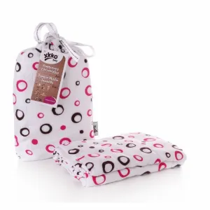 XKKO BMB Pucktuch – Handtuch, 120 x 120 – Magenta Bubbles