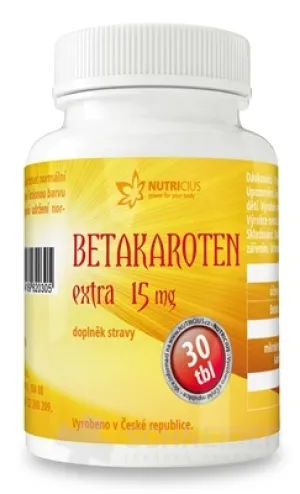 NUTRICIUS Beta-Carotin EXTRA 15 mg