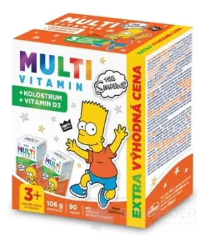 Revital MULTIVITAMIN + KOLOSTRUM Die Simpsons