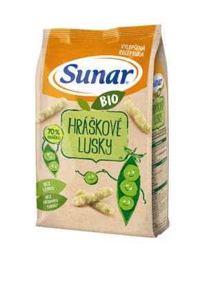 Sunar BIO Crisps Erbsenschoten