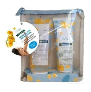 Klorane Bebe Nährende Creme mit Kaltcreme 125 ml + Sanftes Waschgel 200 ml