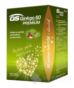 GS Ginkgo 60 Premium Tabl. 60+30 Geschenk 2021