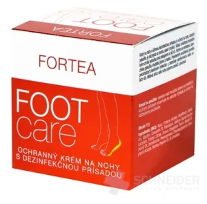 FORTEA FUSSPFLEGEcreme mit desinfizierendem Zusatz