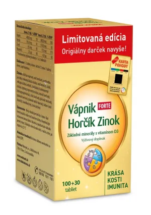 Calcium, Magnesium, Zink Forte 100+30tbl. + Wohlfühltestkarte