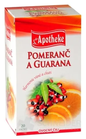 APOTHEKE PREMIER SELECTION ORANGEN- UND GUARANA-TEE